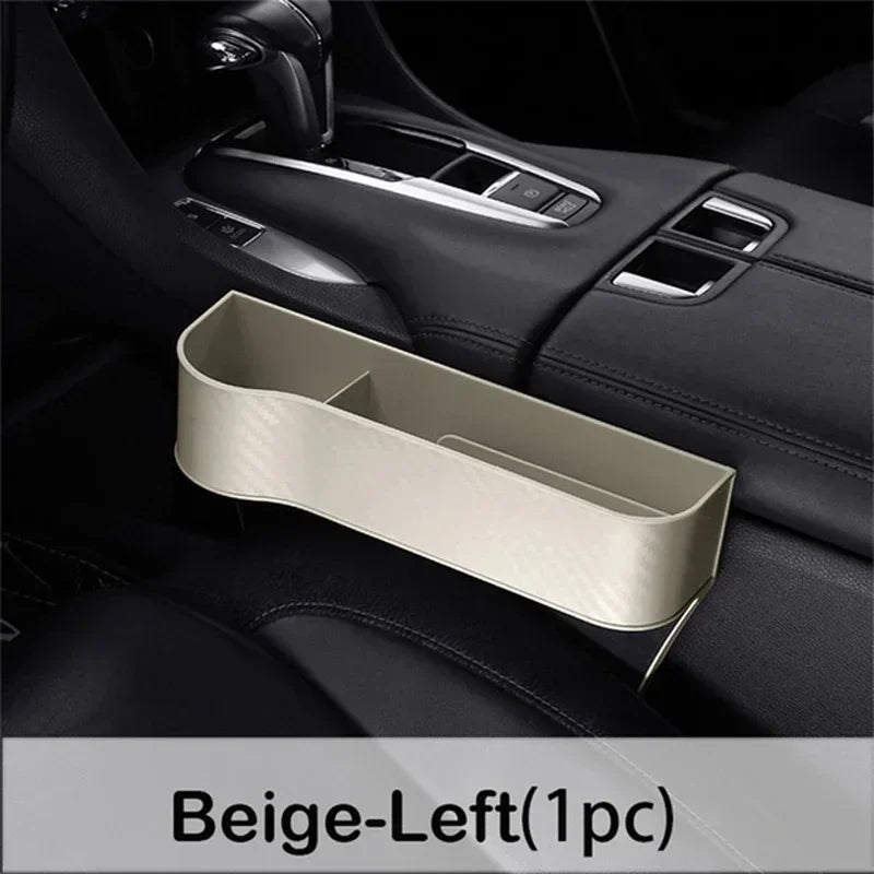 Car Seat Gap Organizer Multifunctional Plastic Car Storage Box Easy To Clean Car Interior Accessories for Sedans SUV Trucks