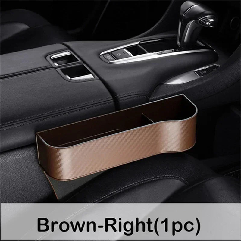 Car Seat Gap Organizer Multifunctional Plastic Car Storage Box Easy To Clean Car Interior Accessories for Sedans SUV Trucks